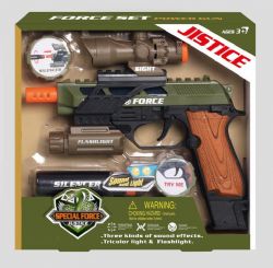 ENSEMBLE D'AGENT SECRET AVEC PISOLET ET ACCESSOIRES